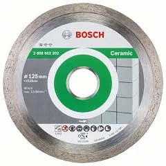 BOSCH 2608602202 125MM STANDARD FOR CERAMIC DIAMOND CUTTING DISC