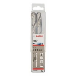BOSCH 2608585593  HSS-G 14MM DIN 338 METAL DRILL BITS
