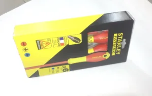 STANLEY FATMAX 0-65-443 6PC INSULATED (1000V) SCREWDRIVER SET