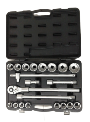 FORCE 6212 3/4″DR. 21PCS METRIC SOCKET SET