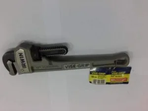 IRWIN VISE-GRIP 2074112 300MM/12″ ALUMINIUM PIPE WRENCH
