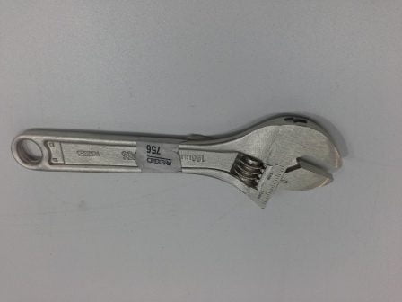 RIDGID 6 Zoll Rollgabelschlüssel (150 Mm) – Metrisch/SAE, Nickelbeschichtet Für Maximale Haltbarkeit