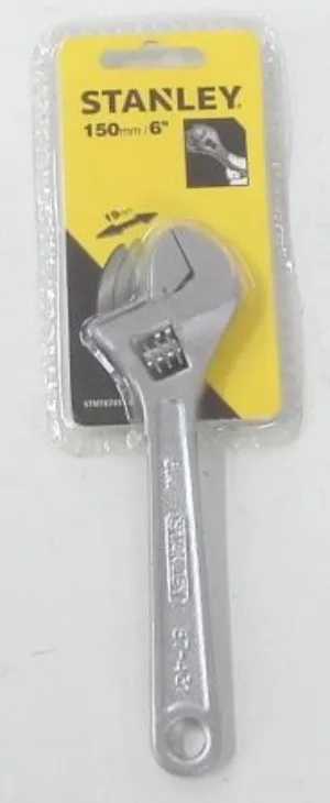 STANLEY STMT87431-8 150MM/6″ ADJUSTABLE WRENCH