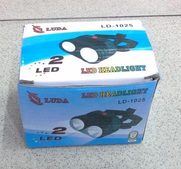 LUDA LD-1025 2-LED HEADLIGHT - Image 2