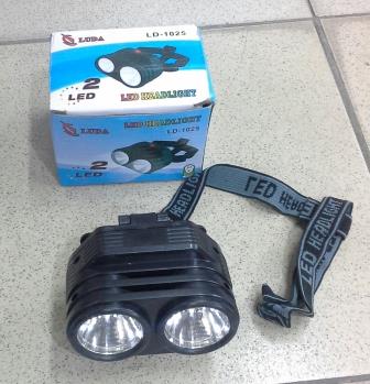 LUDA LD-1025 2-LED HEADLIGHT