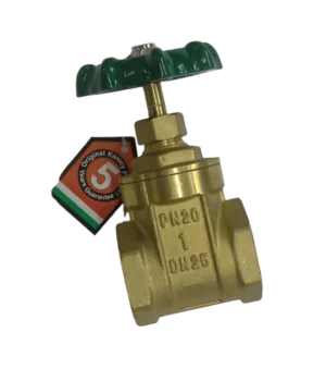 KAMCY PN20 1″ DN25 BRASS GATE VALVE