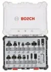 BOSCH 2607017471  6MM 15PIECE WOOD BIT SET FOR SHANK ROUTER