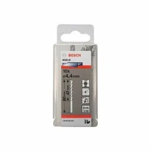 BOSCH 2608595333 4.4MM HSS-G METAL DRILL BITS , DIN 338