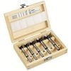 BOSCH 2607018750 5PIECE FORSTNER/HINGE CUTTING BIT SET (TUNGSTEN CARBIDE TIPPED)
