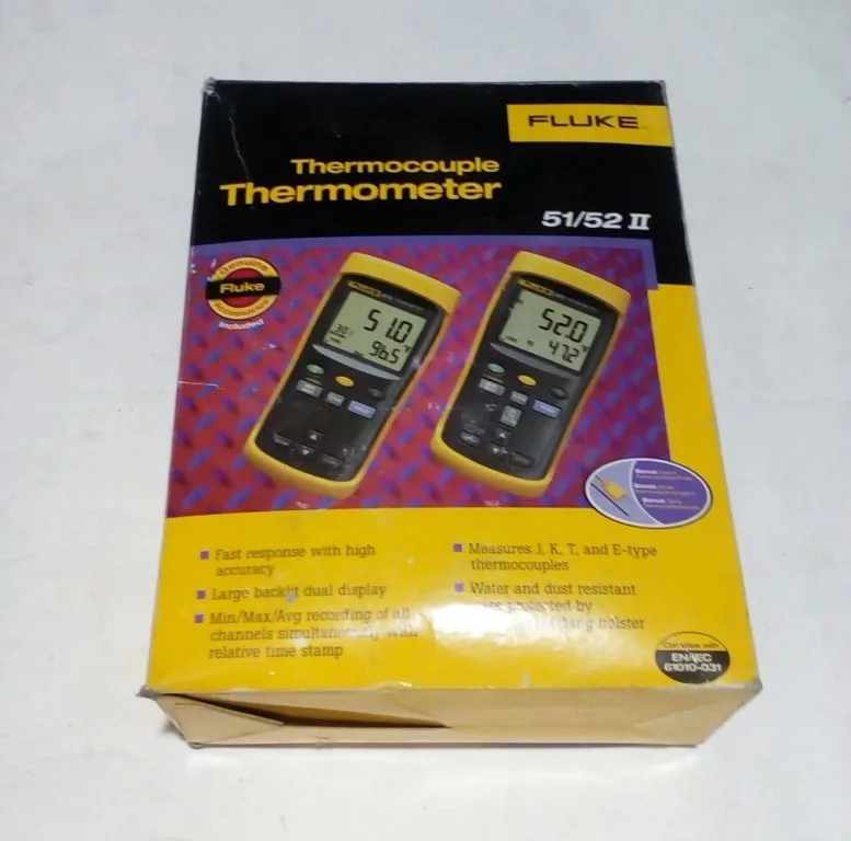 FLUKE 51 II DIGITAL THERMOMETER - Image 3