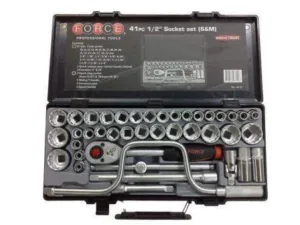FORCE 4412 41PC 1/2″ DR. METRIC/INCH SOCKET SET
