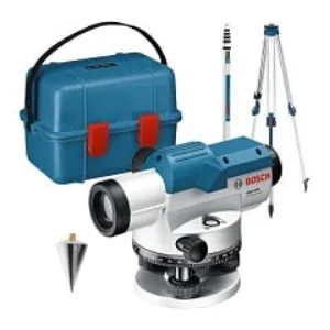 BOSCH GOL 20 D + BT 160 + GR 500 (0601068402) PROFESSIONAL OPTICAL LEVEL WITH BUILDING TRIPOD