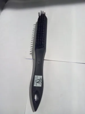 KING FORCE STEEL WIRE BRUSH WITH PLASTIC HANDLE