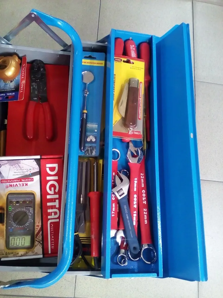 99PC CUSTOM-BUILT ELECTRICAL TOOLS KIT - Image 4