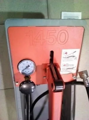 RIDGID 1450 50BAR 725PSI PRESSURE TEST PUMP