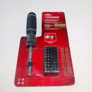 HUSKY 51PC RATCHETING SCREWDRIVERS BITS SET
