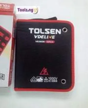 TOLSEN V83606 6PCS 1000V INSULATED OPEN END WRENCH SET