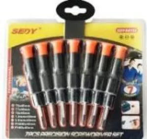SEDY SDY-94153 7PC PRECISION SCREWDRIVER SET