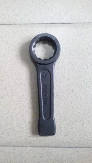 DIN7444 FLAT RING HAMMER WRENCH 46mm