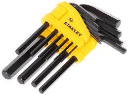 STANLEY 0-69-253 1.5-10MM 10PC METRIC ALLEN KEY SET - Image 2