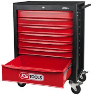 KS TOOLS 896.0007 7-DRAWER ECOline TOOLS BOX