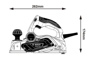 BOSCH GHO 700 (700W) 06015A90K1 PROFESSIONAL PLANER