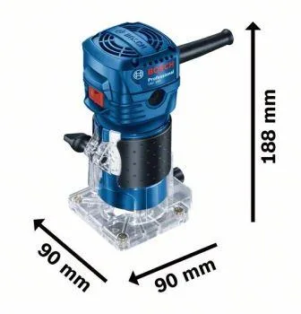 BOSCH GKF 550 550W 06016A00P0 PROFESSIONAL PALM ROUTER - Image 2