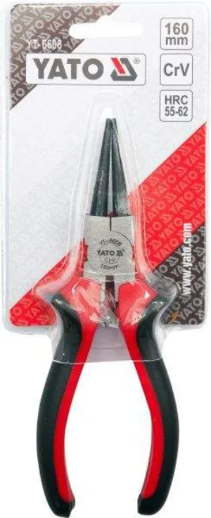 YATO YT-6608 6” (160MM) ROUND NOSE PLIERS