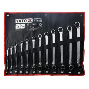 YATO YT-0398  6-32MM 12PCS DOUBLE RING SPANNER SET
