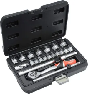 YATO YT-38561 3/8″ DRIVE 22PCS SOCKET SET