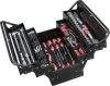 YATO YT-38950 TOOL BOX WITH TOOLS – 64PC MECHANICS TOOLS SET
