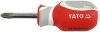 YATO YT-2647 PHILLIPS SCREWDRIVER – MAGNETIC TIP, PH2X38MM SVCM55