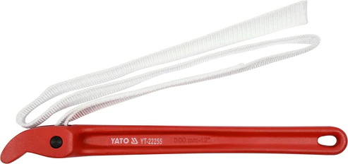 YATO YT-22255 12''/300MM PIPE WRENCH - NYLON STRAP TYPE, ALUMINIUM HANDLE - Image 2