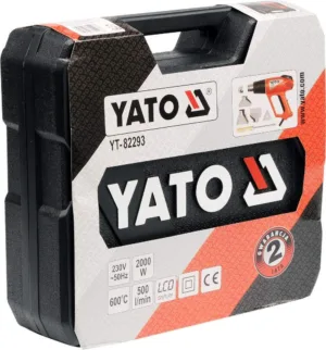 YATO YT-82293BS 2000W HOT AIR GUN WITH DIGITAL DISPLAY