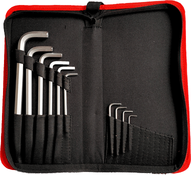 YATO YT-58202 LONG HEX KEY SET - 10PCS
