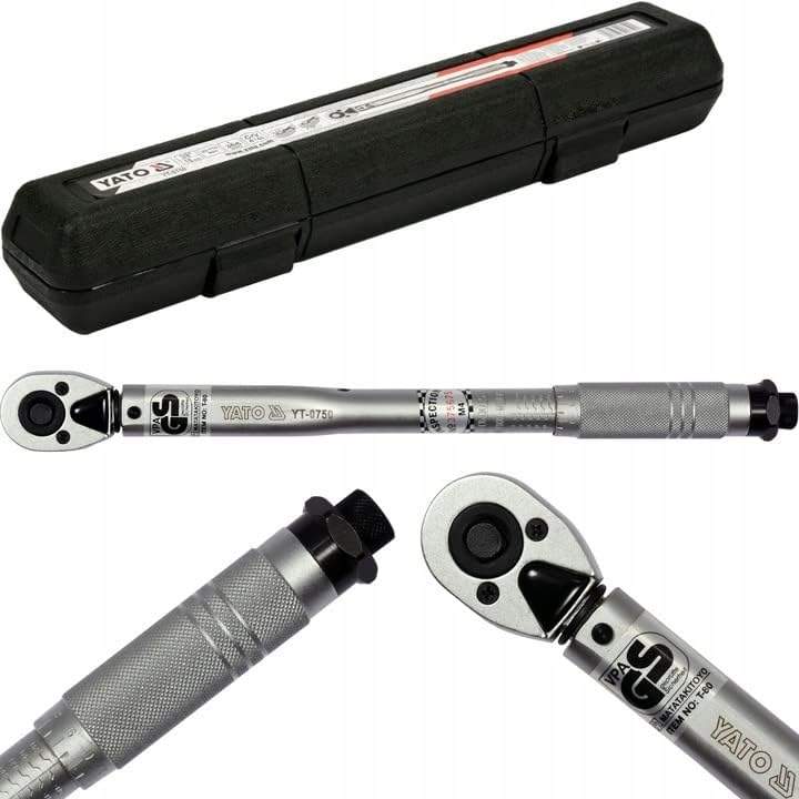 YATO YT0750 3/8″DRIVE 10110NM TORQUE WRENCH REVERSIBLE RATCHET