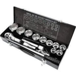 YATO YT-1334 3/4″ DRIVE 15PCS SOCKET SET