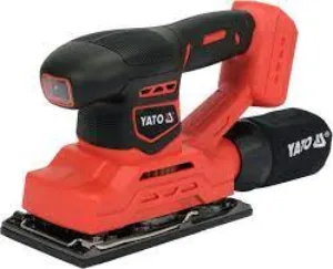 YATO YT-82751 18V CORDLESS RANDOM OSCILLATING ORBITAL SANDER WITH DUST EXTRACTOR