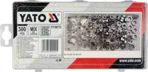 YATO YT-06773 300PCS STAINLESS STEEL NUTS METRIC ASSORTMENT