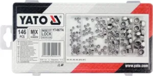 YATO YT-06774 146PCS SELF LOCKING NUTS ASSORTMENT