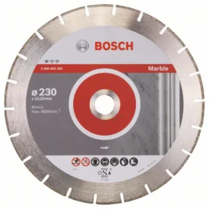 BOSCH 2608602283 230mm DIAMOND CUTTING DISCS (STANDARD FOR MARBLE)