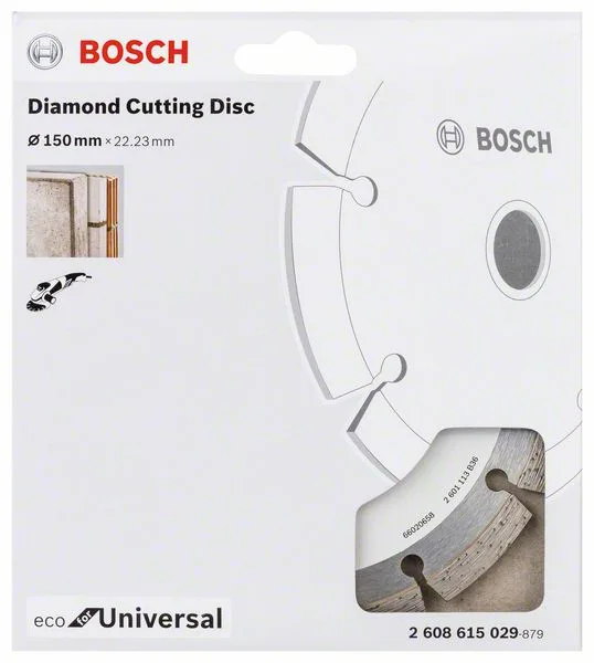 BOSCH 2608615029 150mm DIAMOND CUTTING DISC ECO For Universal - Image 2