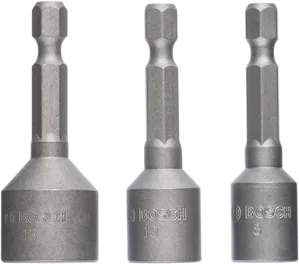 BOSCH 2608551078 50mm 3-Piece NUTSETTER PACK
