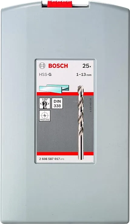 BOSCH 2608587017 1-13mm HSS-G PROBOX METAL DRILL BIT SET DIN 338, 135° - Image 2