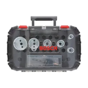 BOSCH 2608594189 20-64MM 9PC PROGRESSOR PLUMBER HOLESAW SET FOR WOOD & METAL