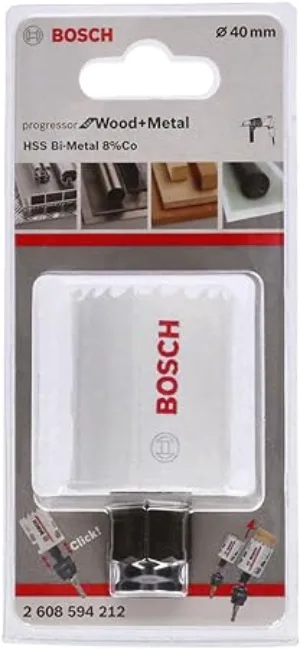 BOSCH 2608594212 40MM PROGRESSOR HOLESAW FOR WOOD & METAL