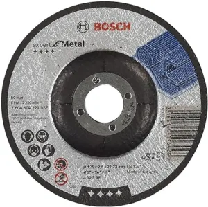 BOSCH 2608600221 125mm EXPERT FOR METAL CUTTING DISC WITH DEPRESSED CENTER