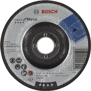 BOSCH 2608600223 125mm METAL GRINDING DISC with depressed center