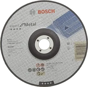 BOSCH 2608600316 180MM EXPERT FOR METAL CUTTING DISC WITH DEPRESSED CENTER