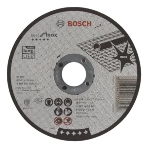 BOSCH 2608603504 125MM BEST FOR INOX CUTTING DISC RAPIDO